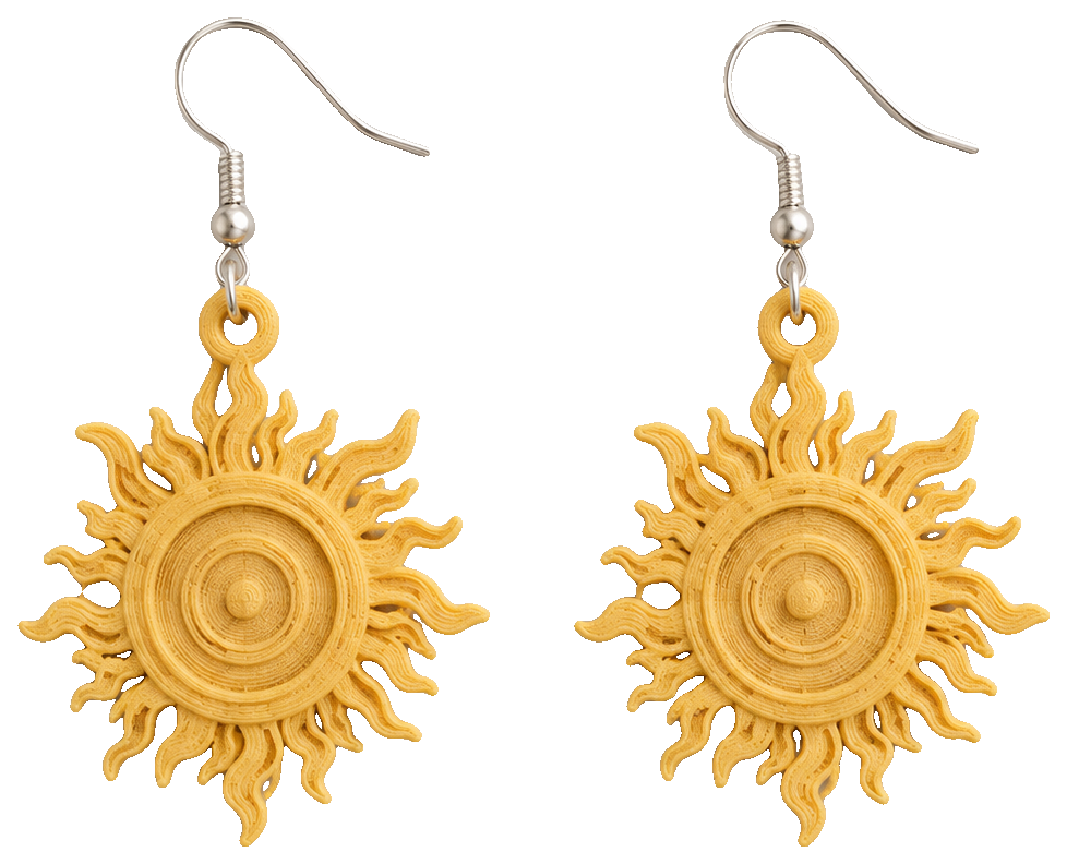 Sun Earrings by Brithawkes — view 1