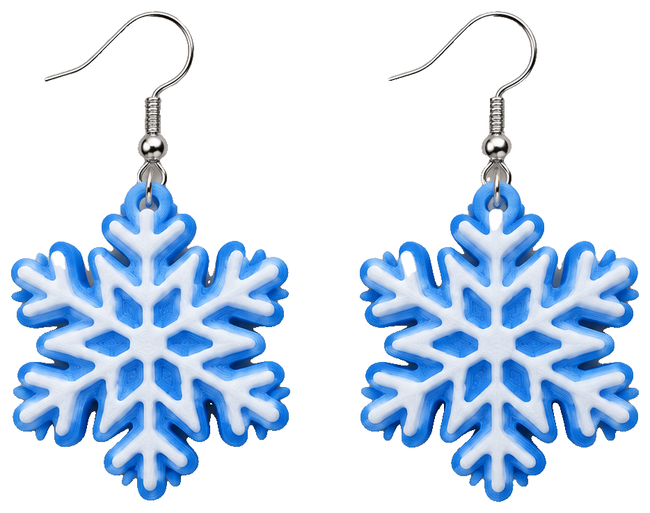 snowflake earring by geoff.pedder — view 1