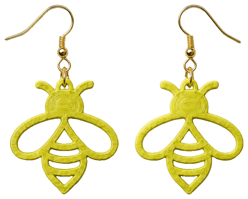 bee earring — view 1