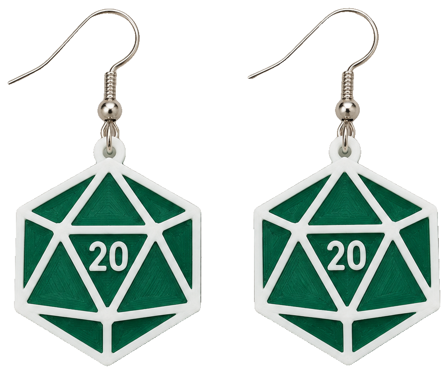 Earrings DND — view 1
