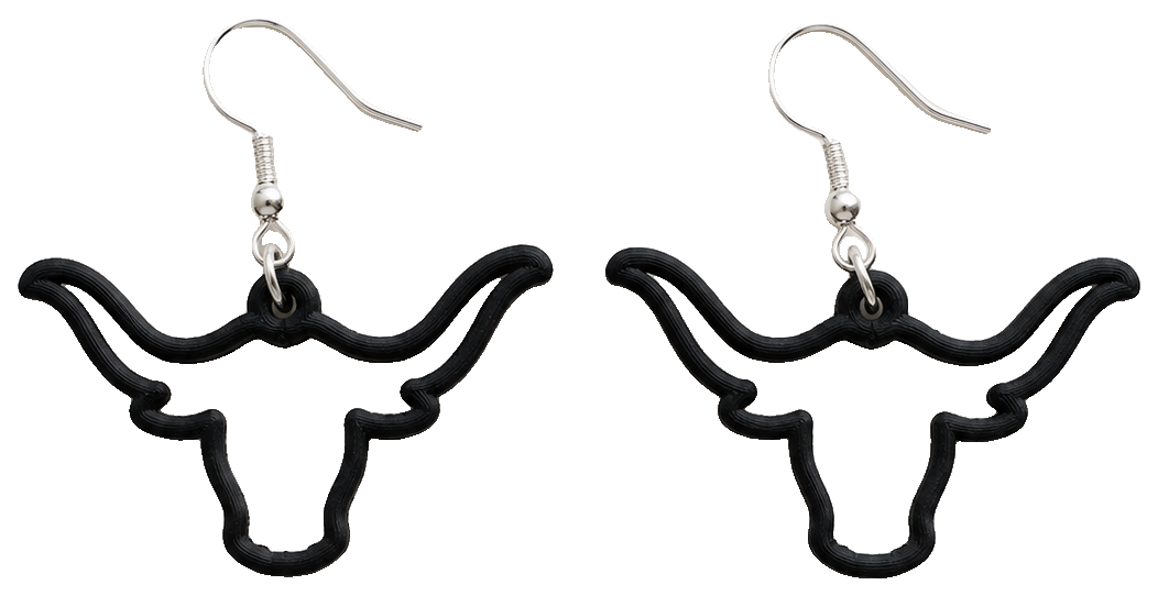 Bull Earrings — view 1