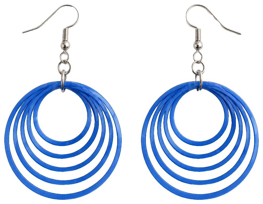 Hoop earrings — view 1