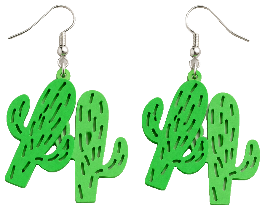 Cactus Earring — view 1