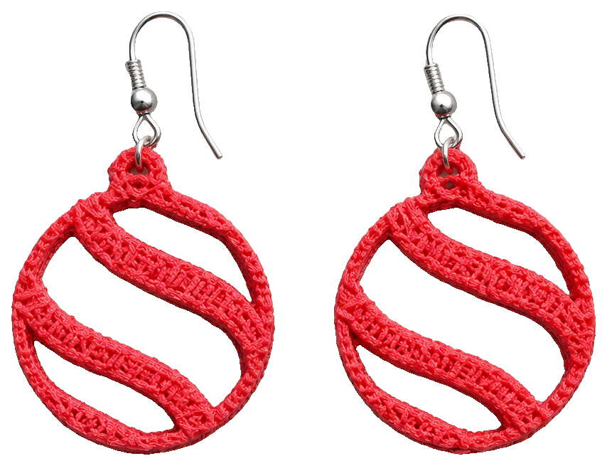 Christmas Earrings by Black Glovz — view 1