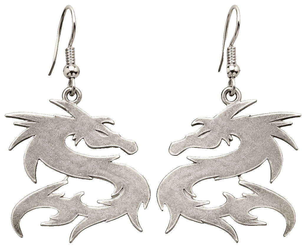 Wyrm Earrings by LubGlub — view 1