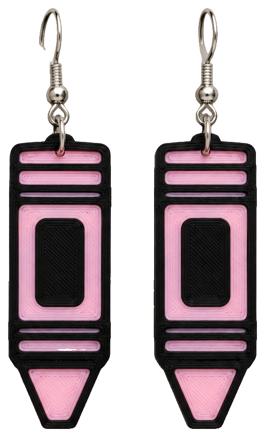 Crayon Earrings by jdicerchio — view 1