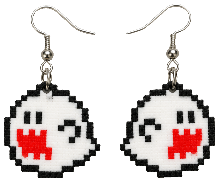 Boo Earrings — view 1