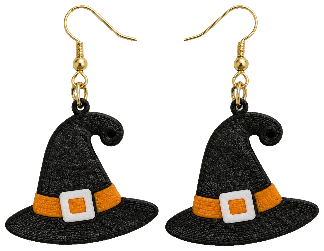 Witches Hat Earrings — view 1