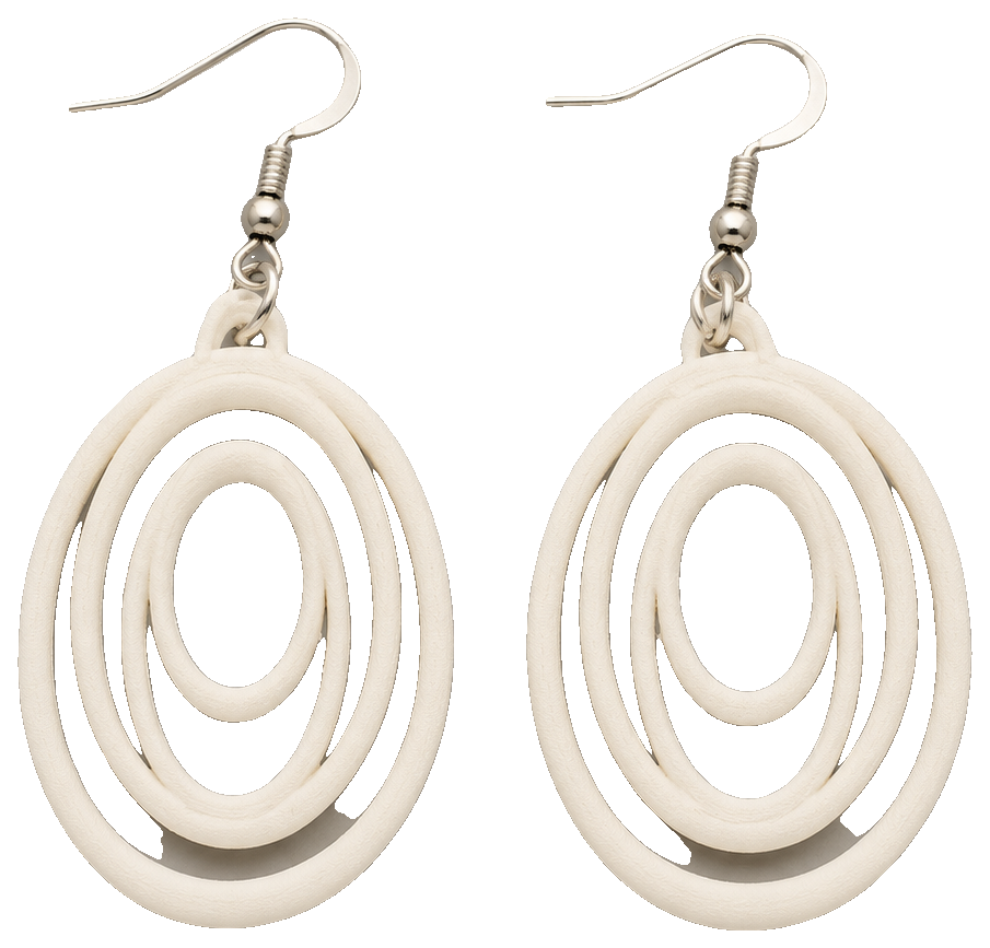Oval Earrings — view 1