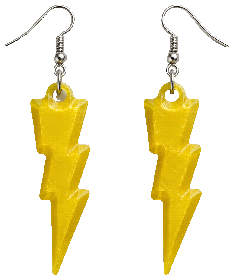 Lightning Earrings — view 1