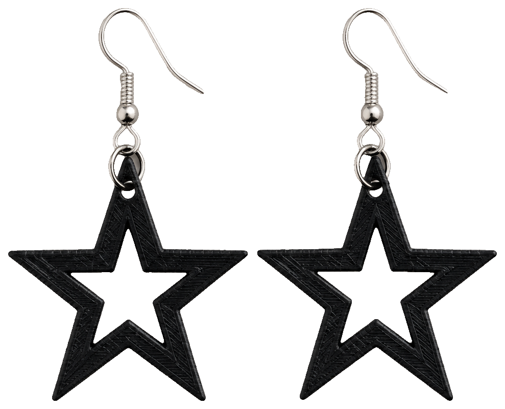 Earring Star or keychain — view 1
