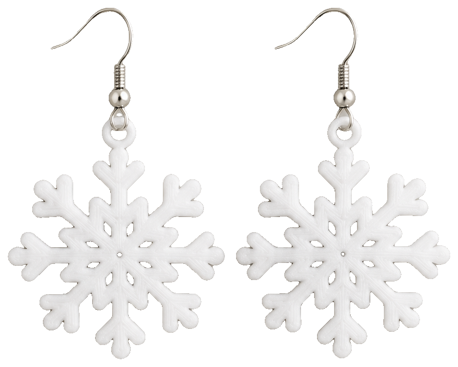 EARRING SNOWFLAKES COPO DE NIEVE — view 1