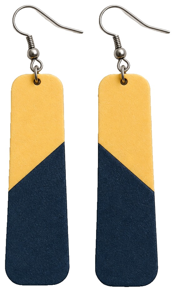 Modern Earrings v002 — view 1