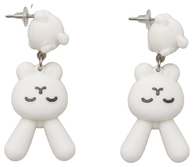 EARRING RABBIT — view 1
