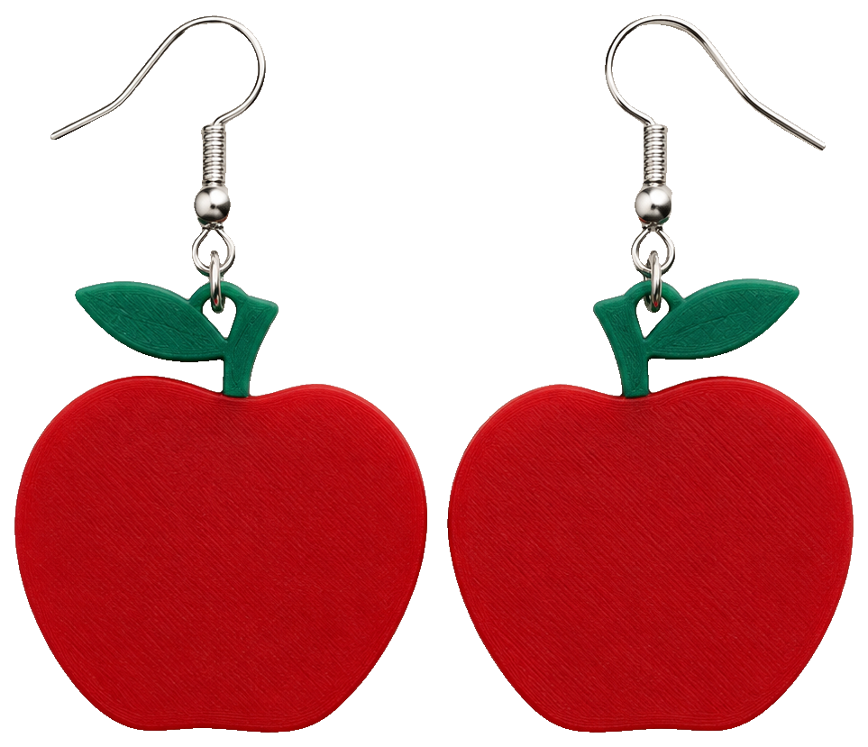 Fruit earrings teacher appreciation gift — view 1