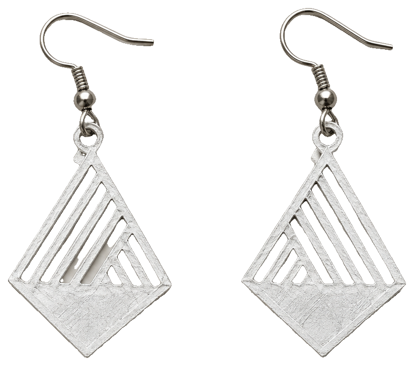 Triangle earring — view 1