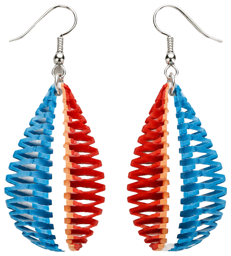 Living Hinge Earring — view 1